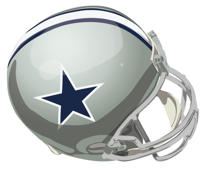 Dallas Cowboys 1964-1966 Helmet t shirt iron on transfers